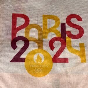 Paris 2024 Olympics Shopping Bag Tote Keepsake